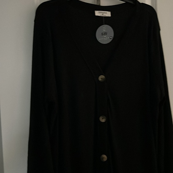 Long cardigan with 2 side slits new with tags - Picture 2 of 4